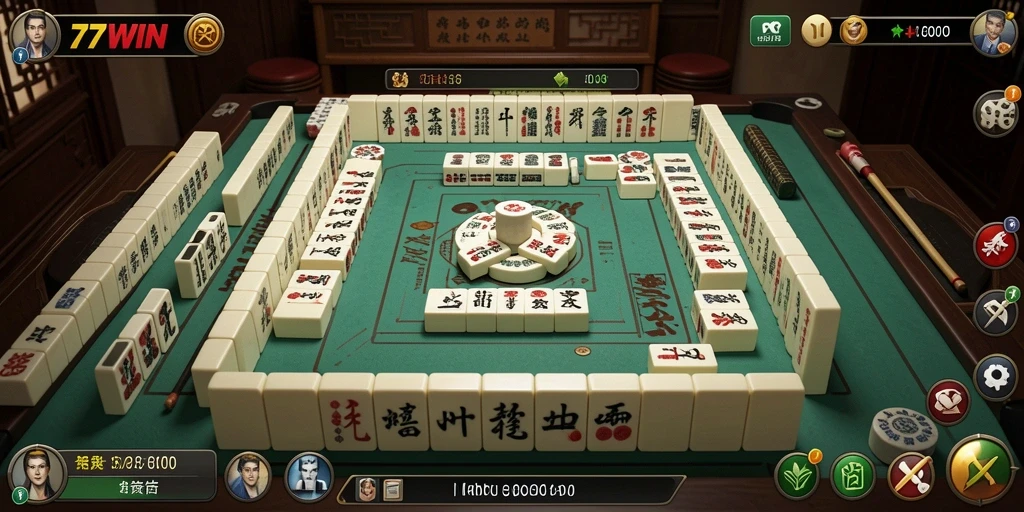 Gameplay Mahjong yang menarik dan penuh tantangan di 77WIN.