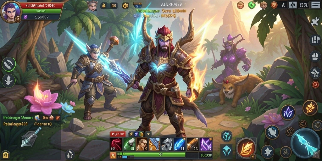 Tangkapan layar utama dari gameplay seru AKURAT79.
