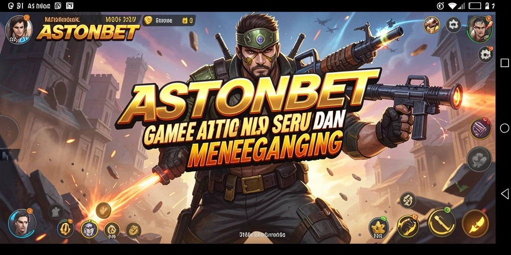 Tampilan gameplay menegangkan dalam ASTONBET siap menantang Anda.