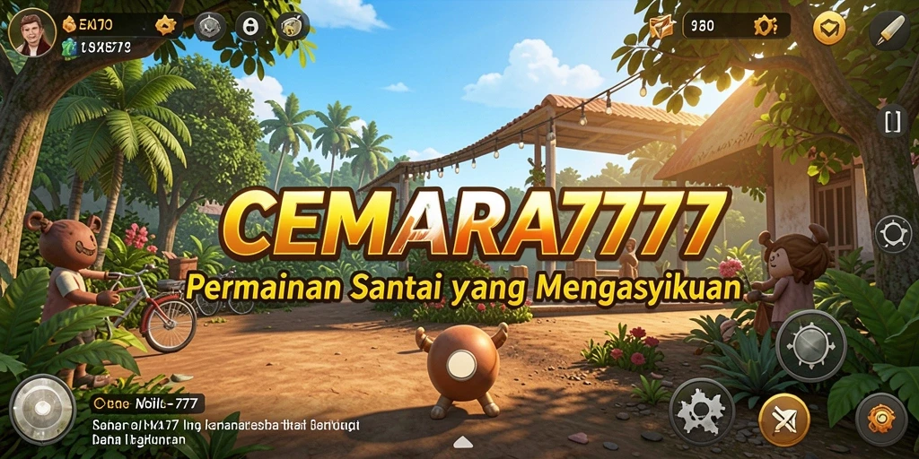 Tampilan screenshot dari gameplay seru CEMARA777.