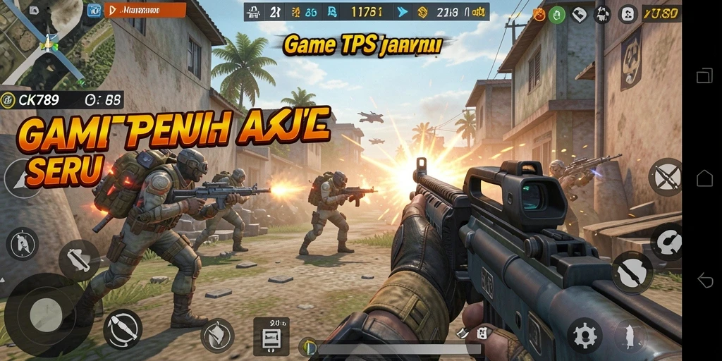 Tampilan gameplay CK789 yang seru dan mendebarkan.