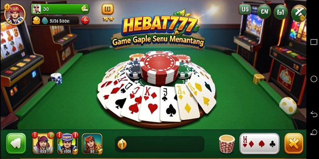 Tampilan seru dan gameplay kompetitif HEBAT777.