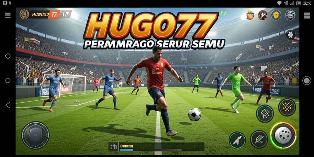 Tampilan menarik dari permainan olahraga HUGO77 yang dinamis.