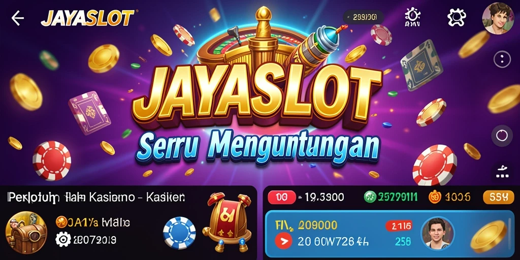 Tampilan menawan gameplay JAYASLOT yang penuh keseruan.