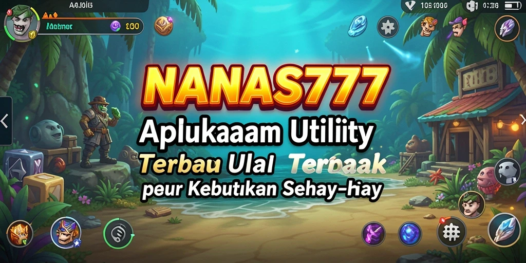 Tampilan antarmuka NANAS777 yang sederhana dan fungsional.