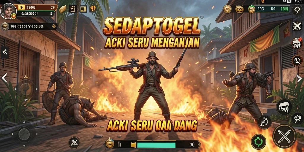 Screenshot gameplay SEDAPTOGEL yang menampilkan aksi seru dan mendebarkan.