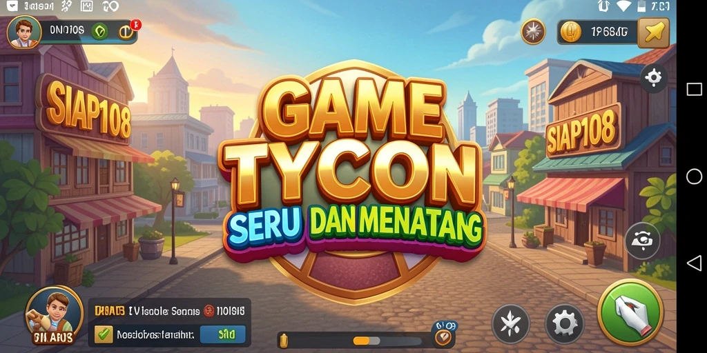 Screenshot SIAP108 menampilkan gameplay Tycoon yang menarik.