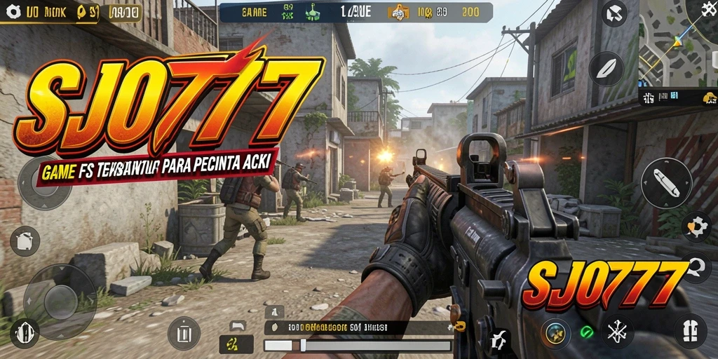 Gameplay SJO777 menampilkan aksi tembak-menembak yang mendebarkan.