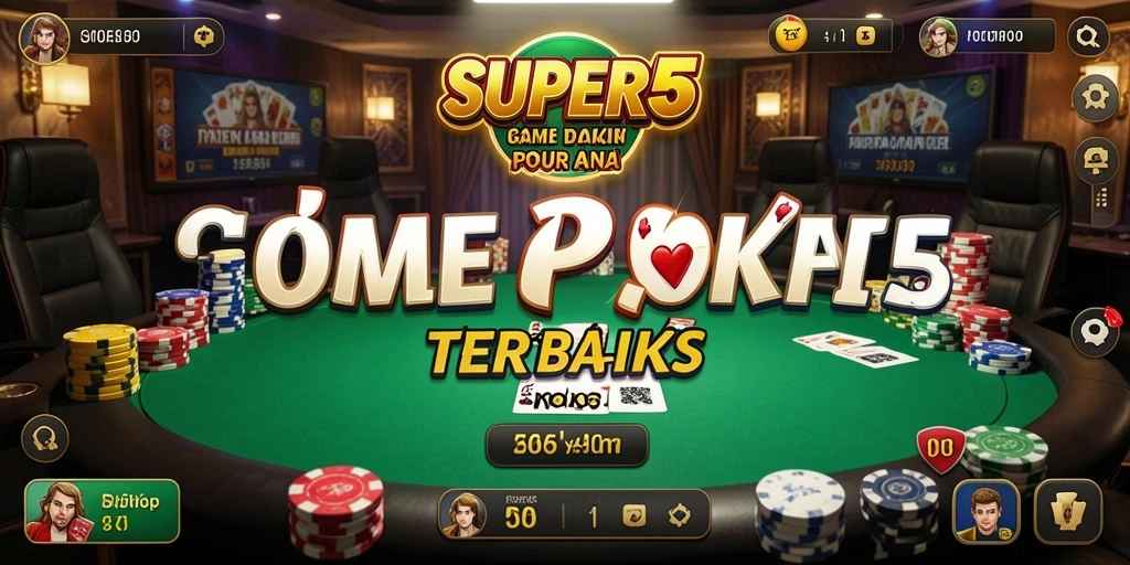 Gameplay menarik di <strong>SUPER5</strong> yang menghibur pemain Poker.