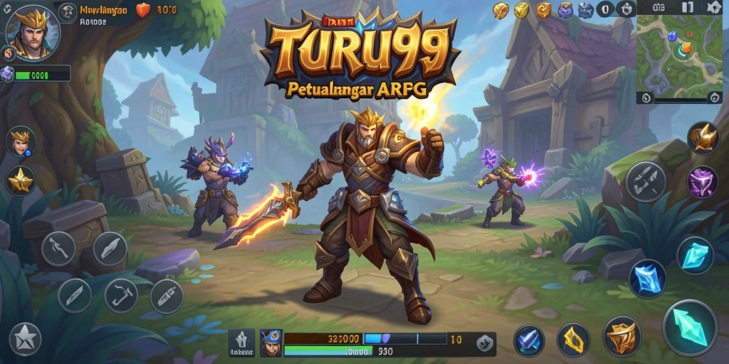 Gameplay seru di dunia fantasi penuh petualangan ARPG.